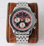 Swiss Grade 1A Breitling Navitimer Swiss Air 7750 Copy Watch Black&Red Dial_th.jpg